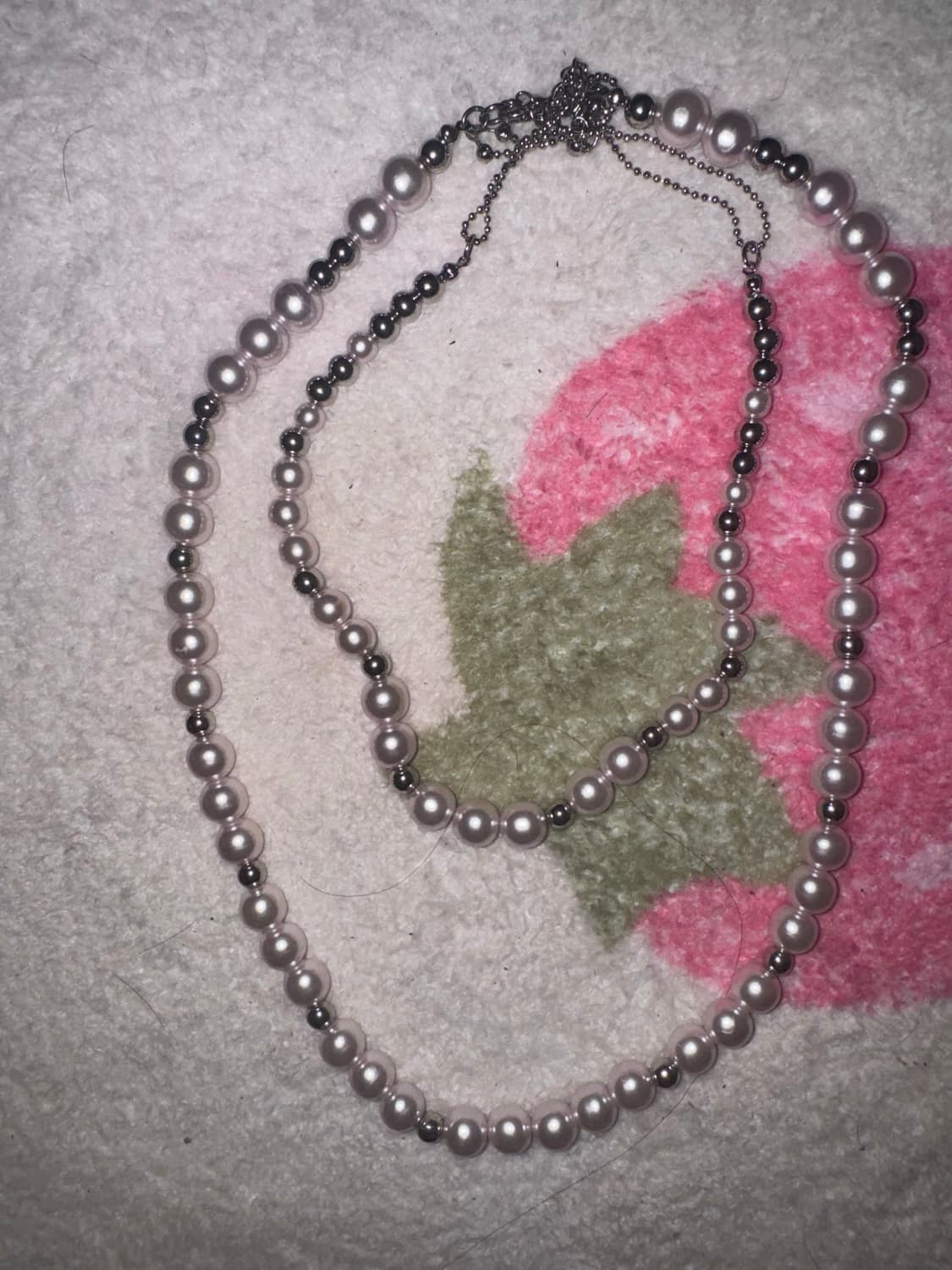 빈티지 히메갸루 진주 목걸이 상품이미지1