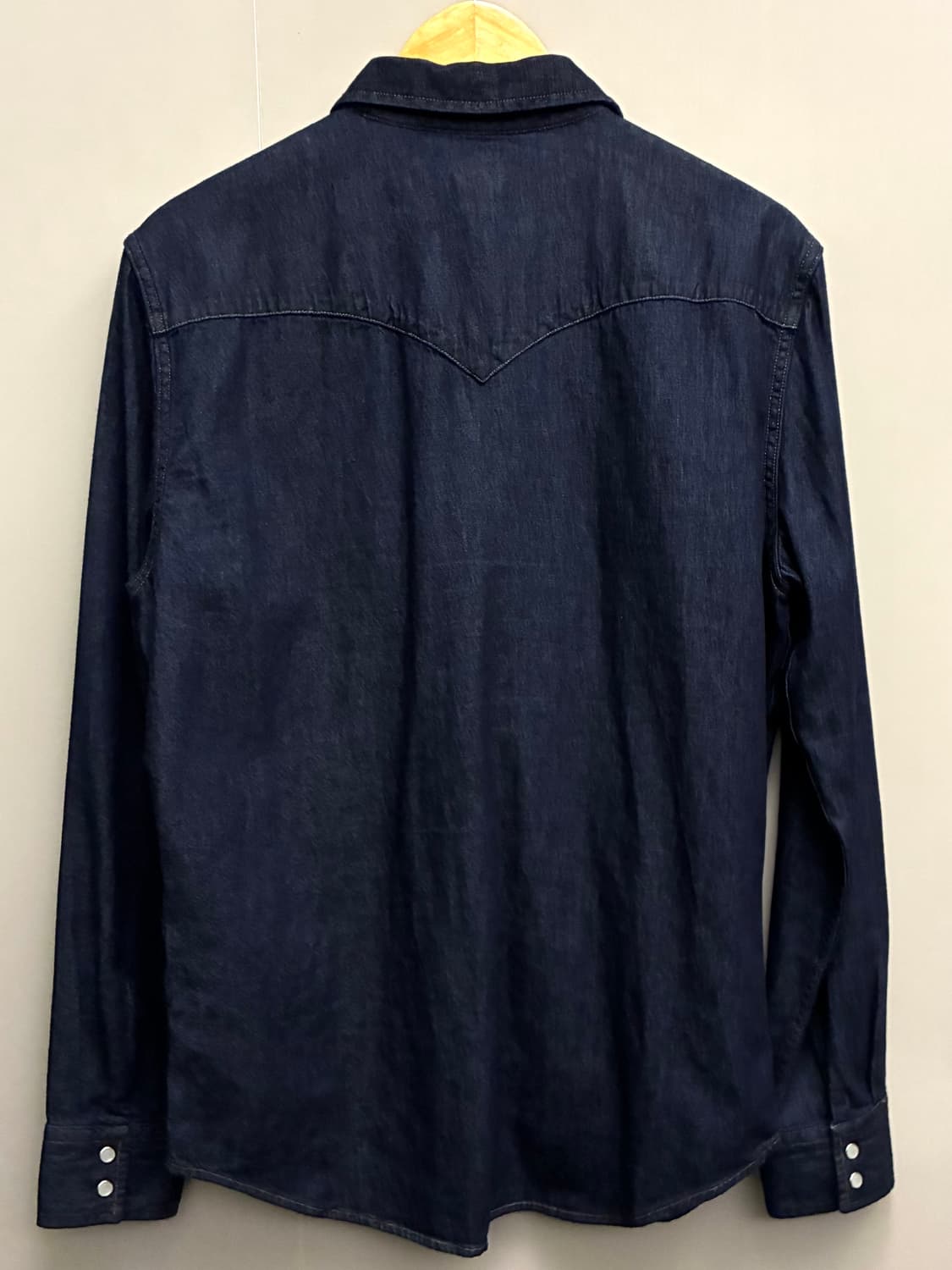 (L)리바이스 데님 투포켓 웨스턴셔츠 데님셔츠 인디고블루 levis 상품이미지7