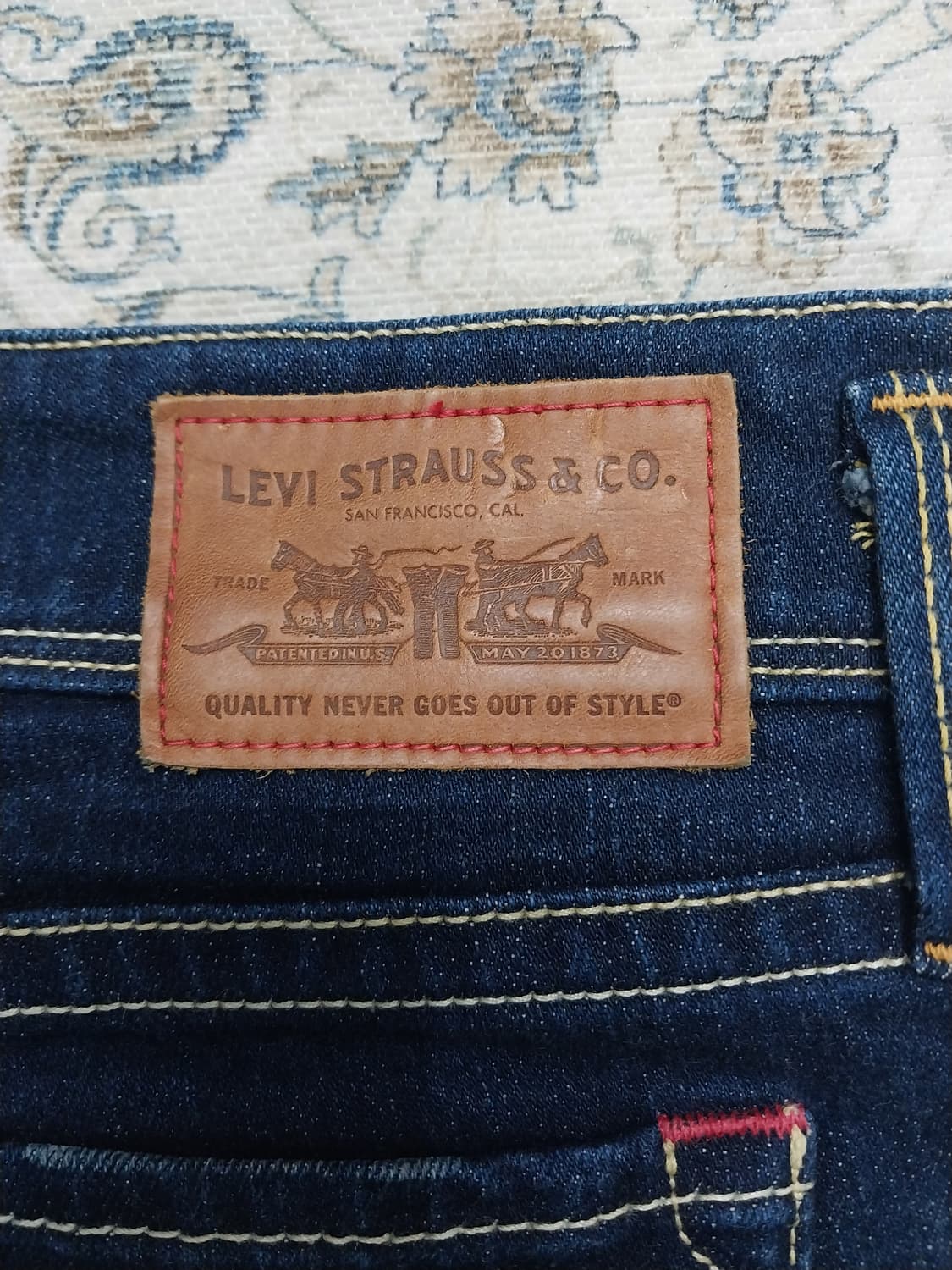 리바이스 진청 데님팬츠 29 상품이미지4