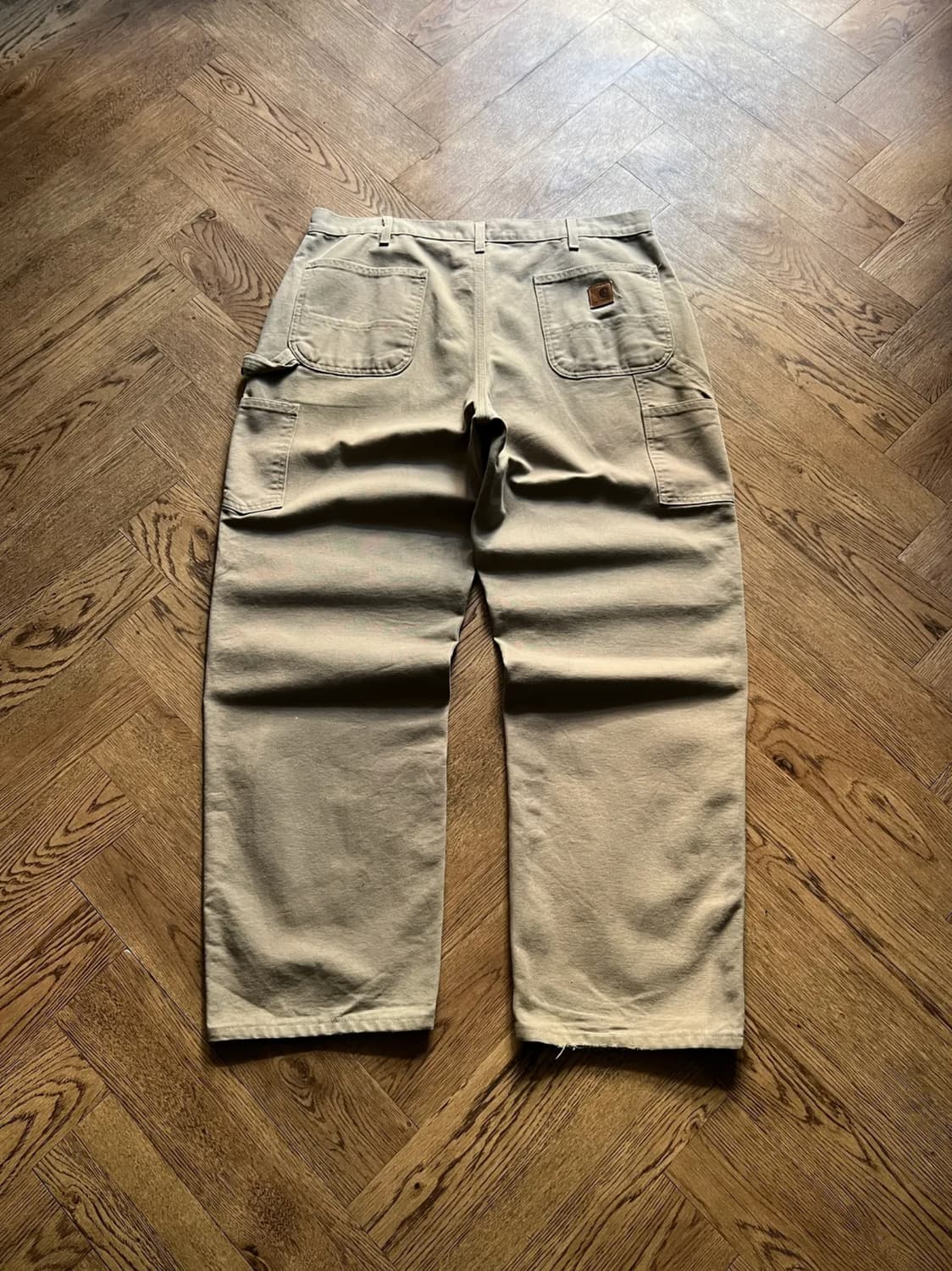 [38]칼하트 USA 데저트 탄 싱글니 캔버스 워크팬츠 상품이미지1