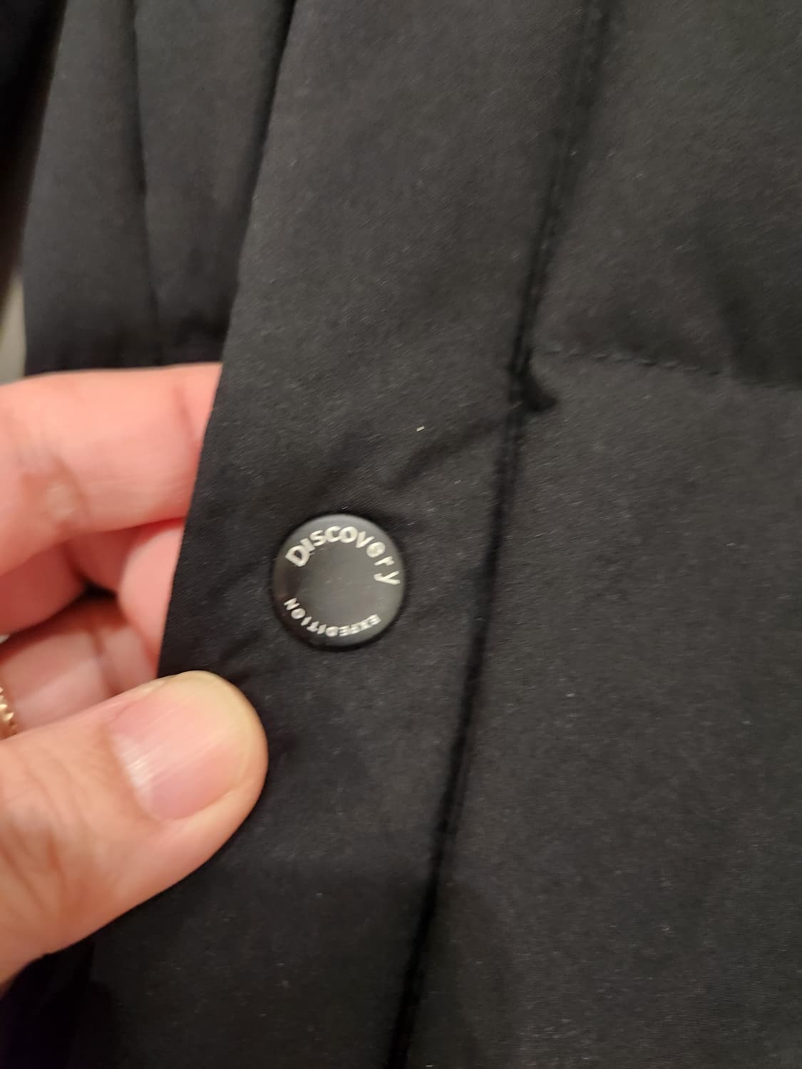 무배))디스커버리 익스페디션 롱패딩 85블랙 상품이미지5