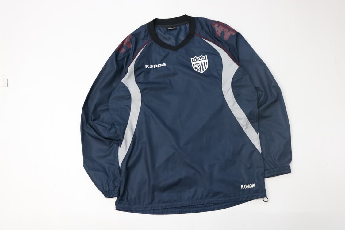 Kappa 카파 빈티지 오타니 엠블럼 빅로고 웜업 피스테 (L) 상품이미지6