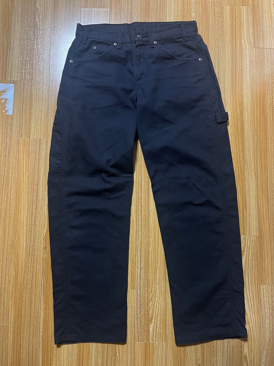 디키즈 싱글니 카펜터 팬츠 블랙 33x32 상품이미지2