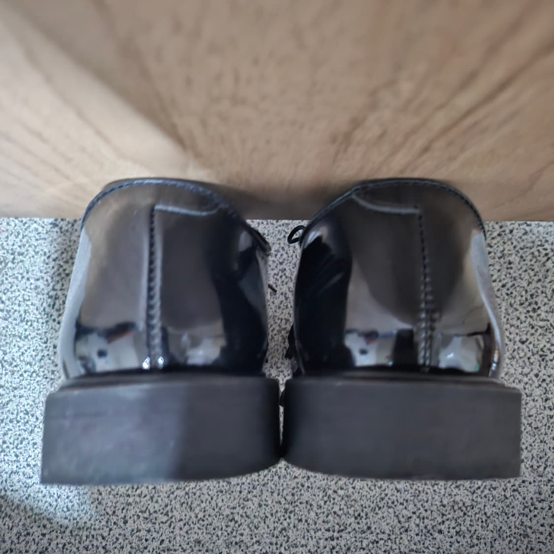 [265/8.5e] 베이츠 Bates 더비 슈즈. 미해군 서비스 슈즈 상품이미지5