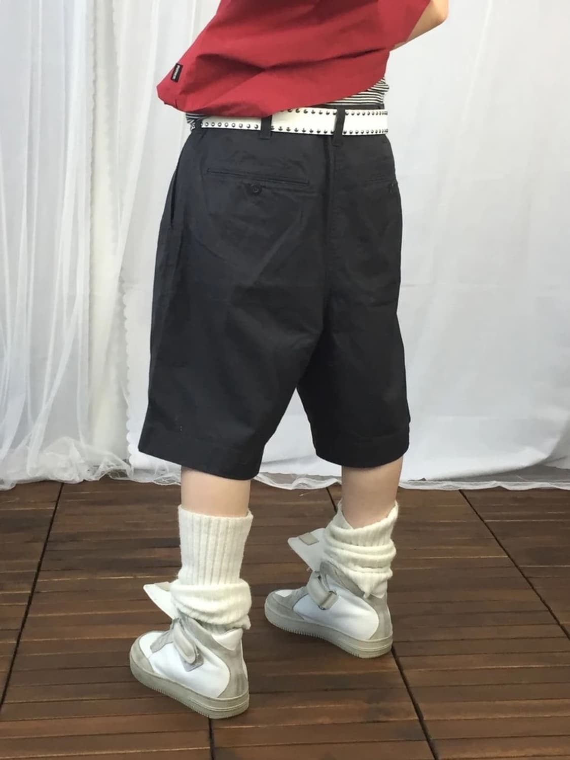 JW Anderson Uniqlo Pleated Shorts 상품이미지2