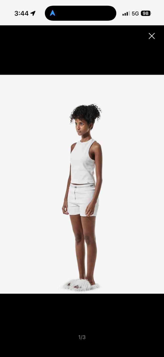 새상품)이투둘 PANTS 017 (WHITE) 세트구매시 009쇼츠증정 상품이미지6