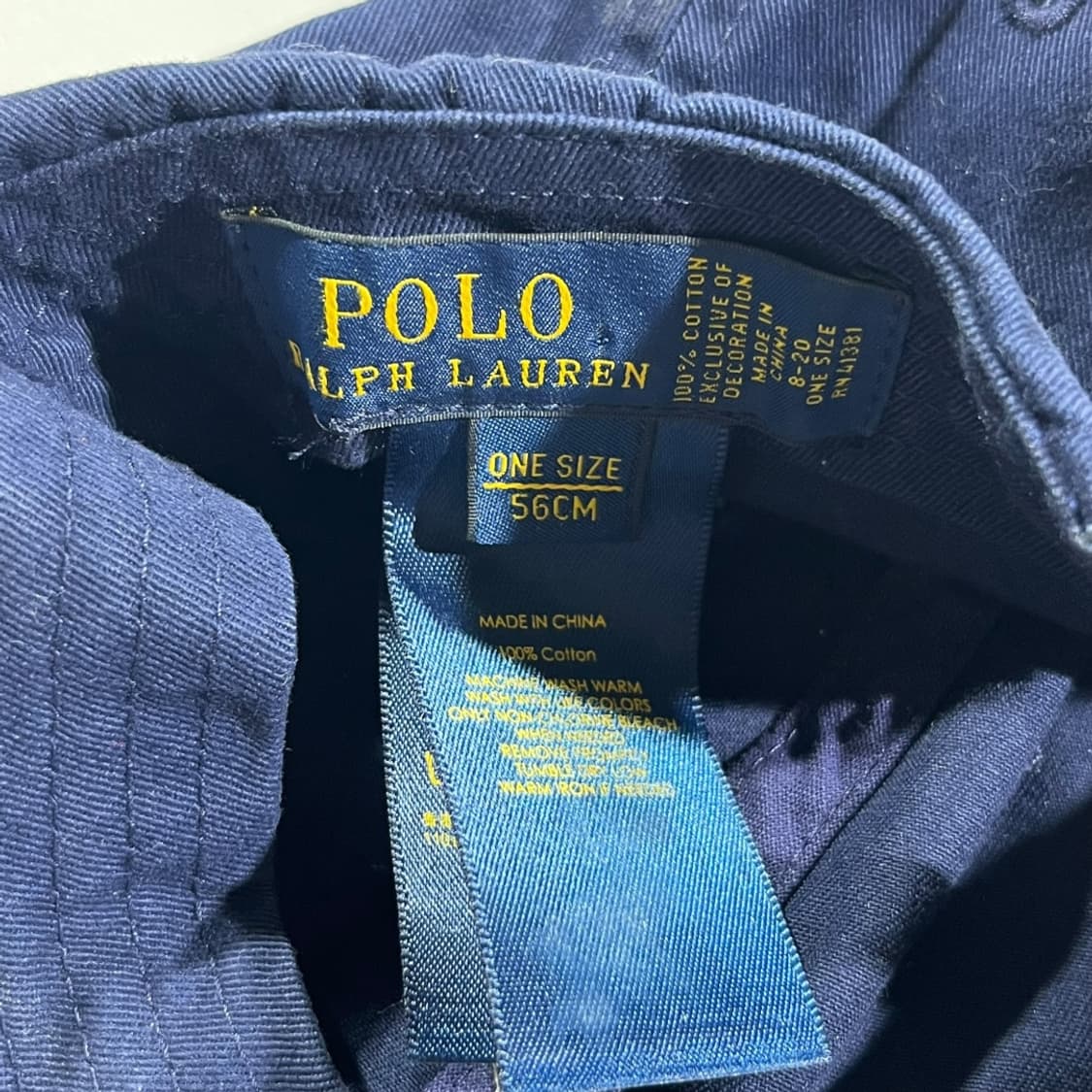 [POLO] 폴로랄프로렌 포니로고 네이비 볼캡 상품이미지5