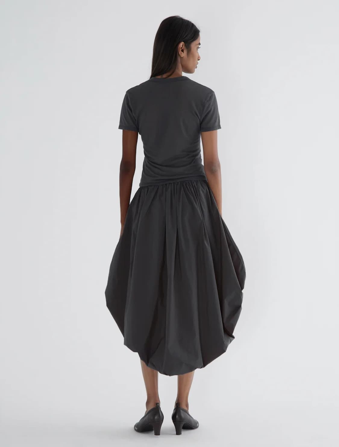 [36,38]팔로마울 Fanquir 비대칭 퍼프 스커트 상품이미지5