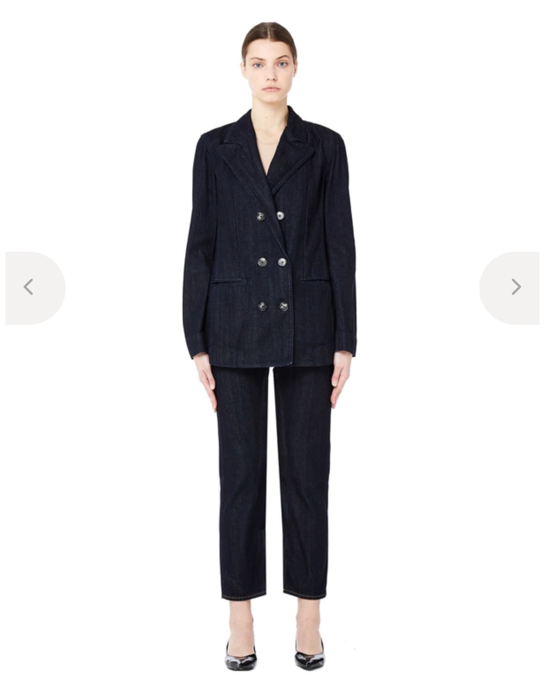 The row 더로우 더블 브레스트 데님 자켓 상품이미지1