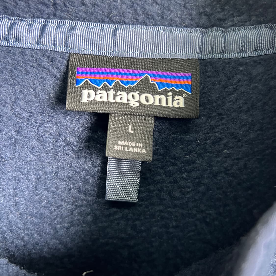 파타고니아 네이비 레트로 파일 플리스 자켓 L 상품이미지3