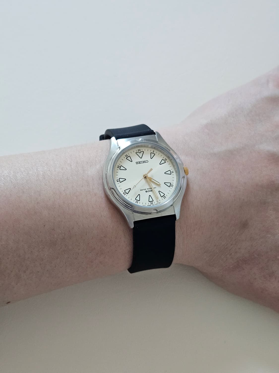 빈티지 세이코 남성 쿼츠시계 상품이미지2
