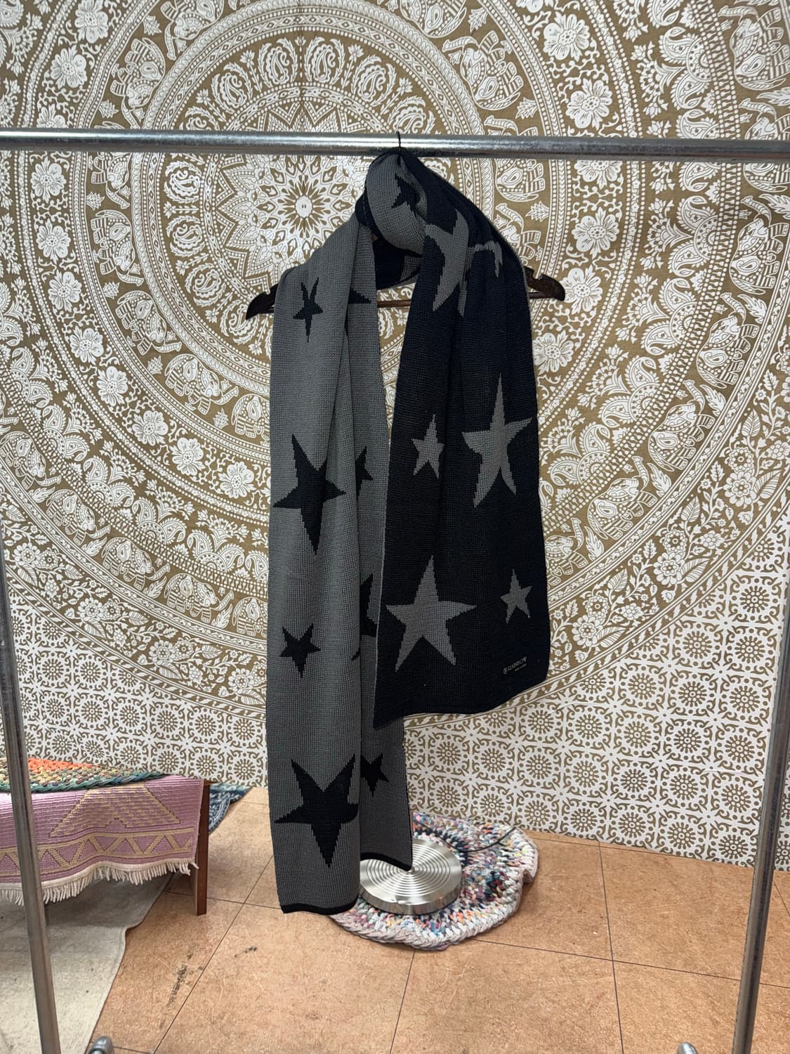 빈티지 별패턴 머플러 목도리 상품이미지3