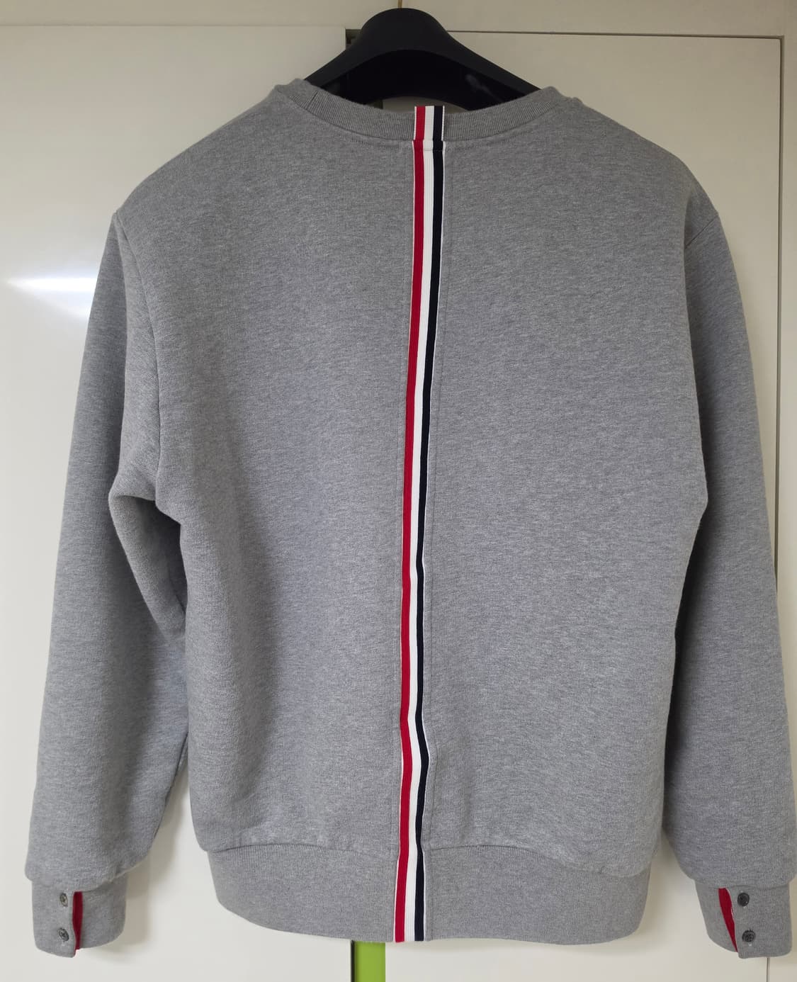 톰브라운 백 삼선 맨투맨 회색 4사이즈 실착5회 상품이미지2