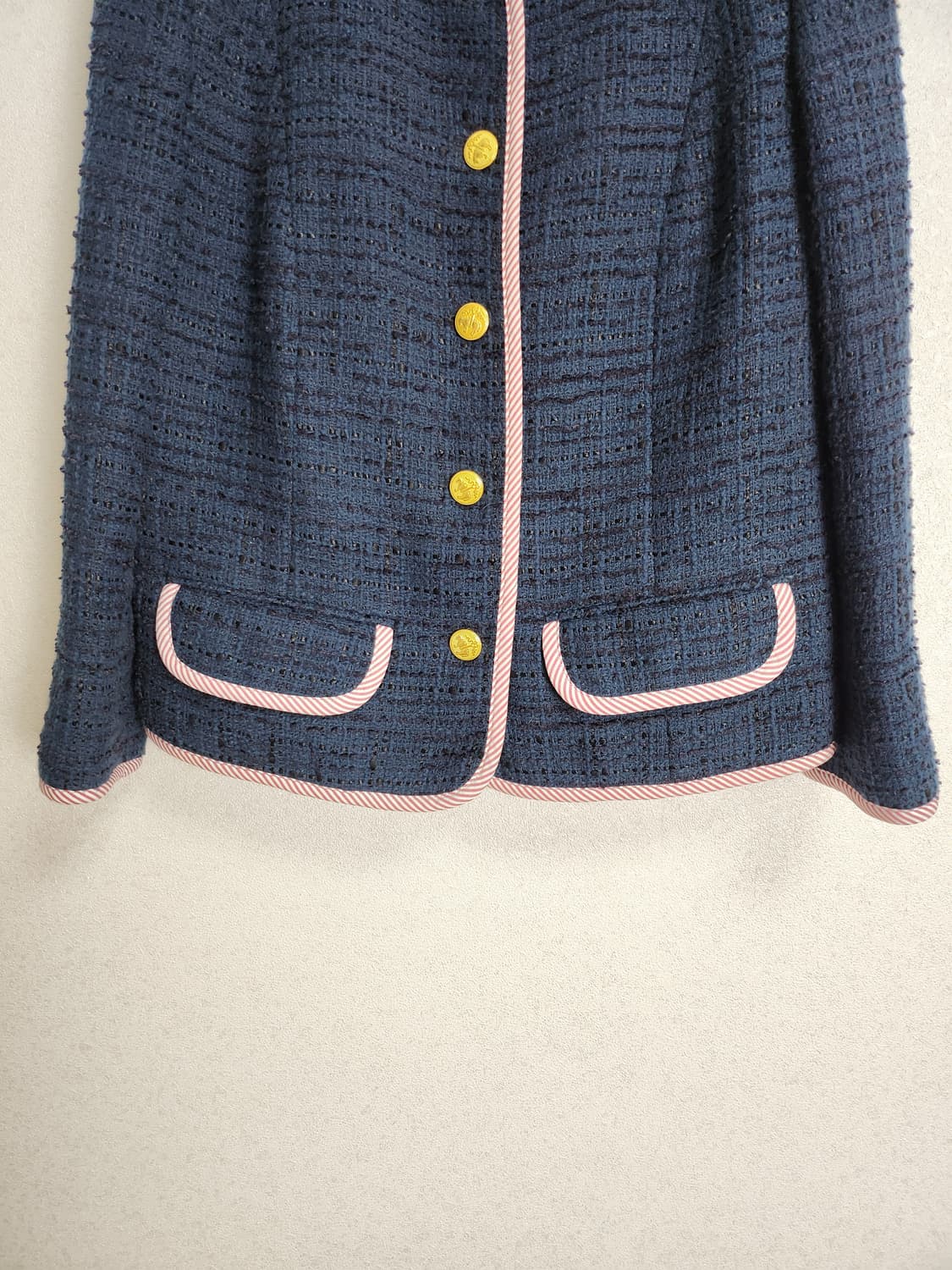 브룩스브라더스 금장 트위드 자켓55(새제품) 상품이미지3