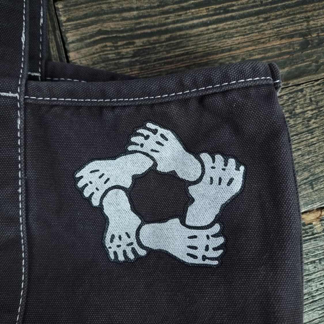 [김미파이브 X 디스이즈네버뎃] 캔버스 토트백 M19232 상품이미지7