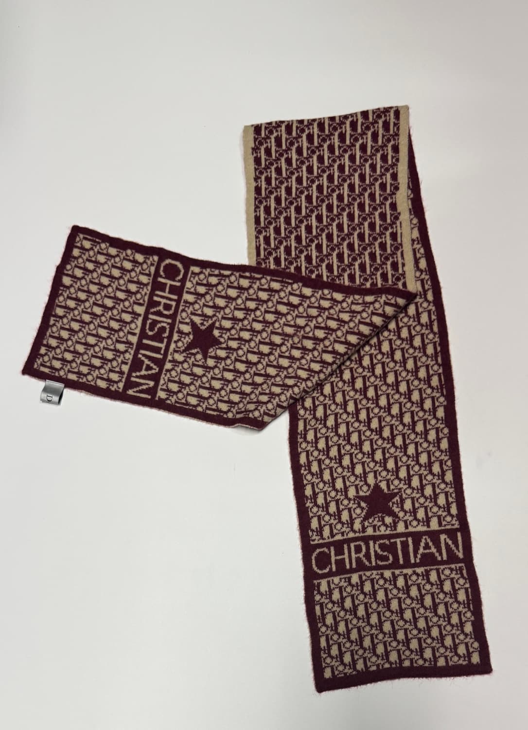 여성 디올 커스텀 리메이크 오블리크 패턴 머플러 상품이미지2