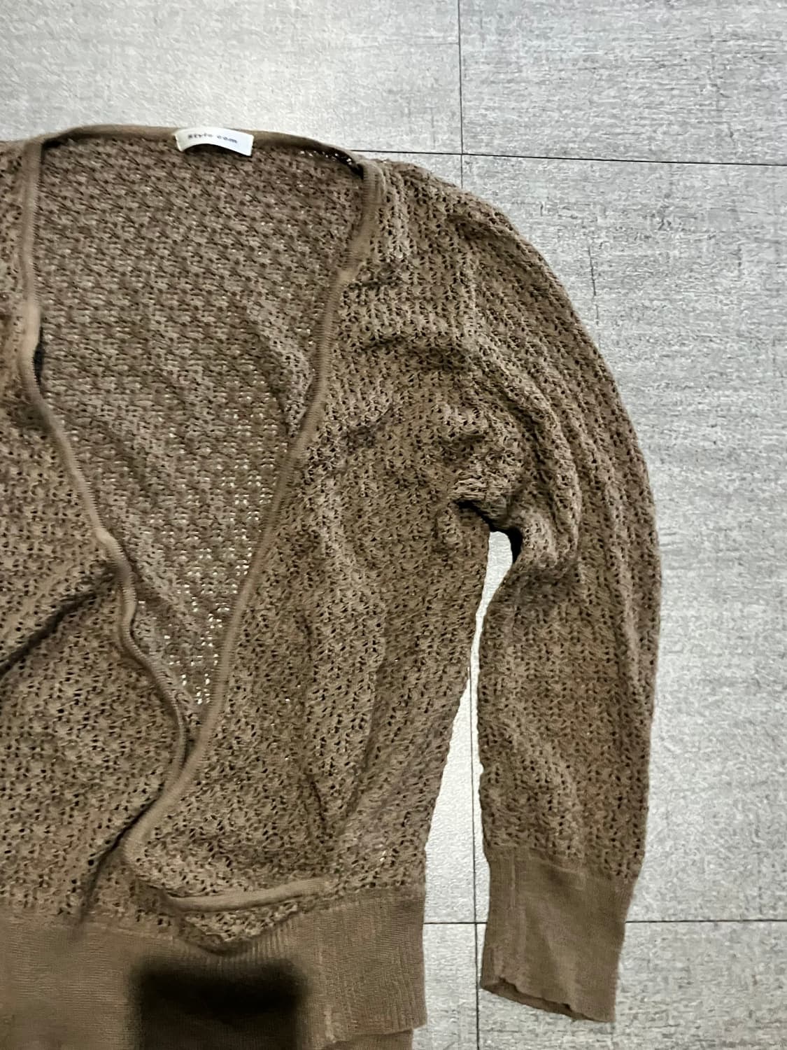 일본빈티지 Stylecom 하구미모리걸 달천깔페어리 썸머 랩가디건 상품이미지2