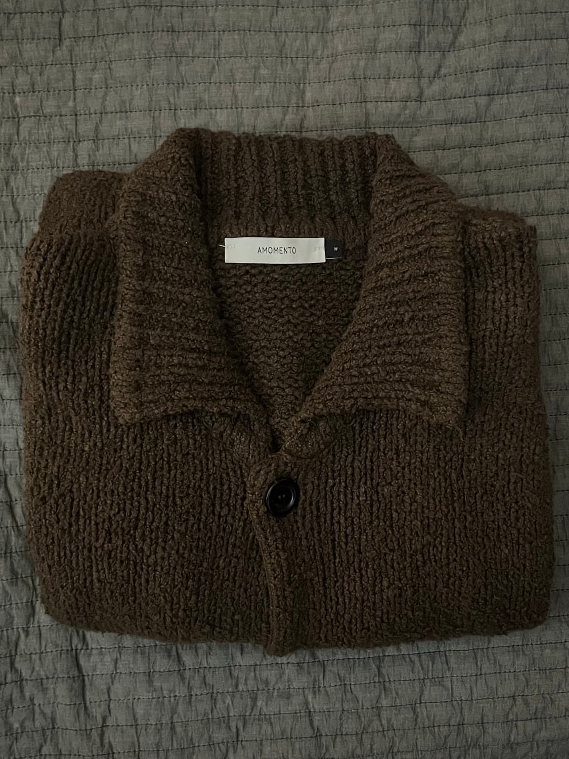 아모멘토 버튼업 가디건 상품이미지3