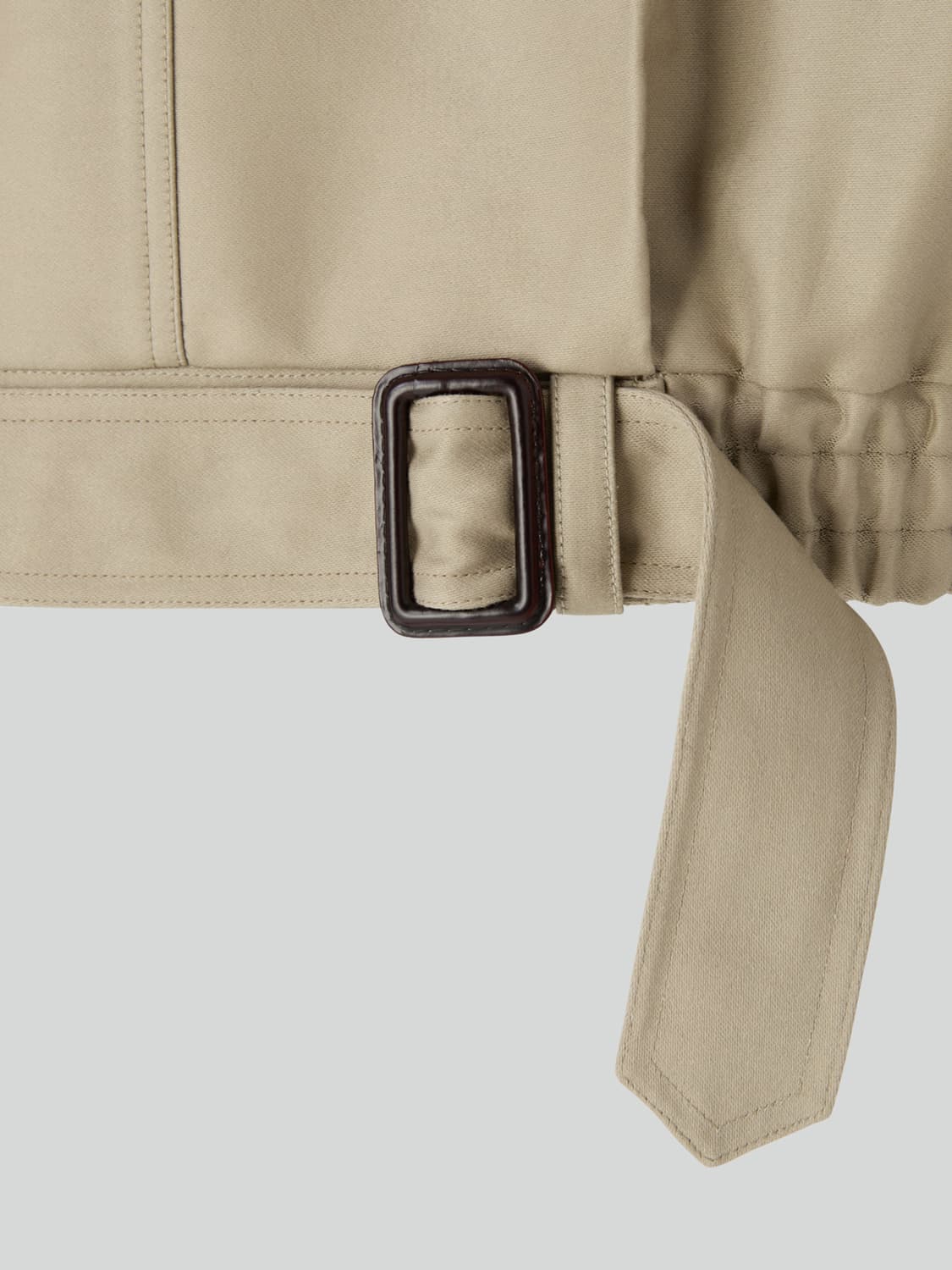 [정가이하판매] 렉토 25FW 레글런 슬리브 코튼 점퍼 라이트 타우페 상품이미지7