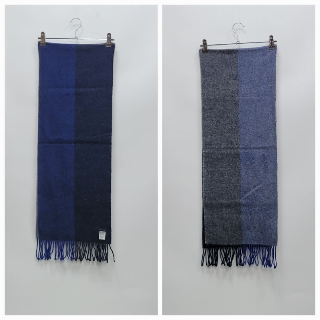 잭니클라우스 20FW 울 캐시미어 체크 블럭 머플러 / 170x30
 상품이미지8