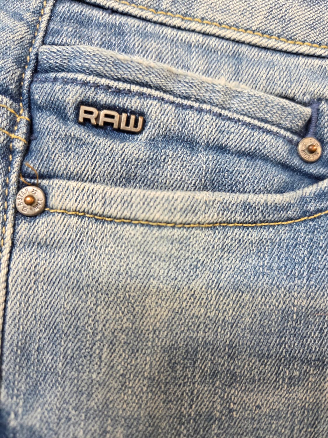 G-STAR RAW 미지 데님 청바지(W25/L32)스판 상품이미지4