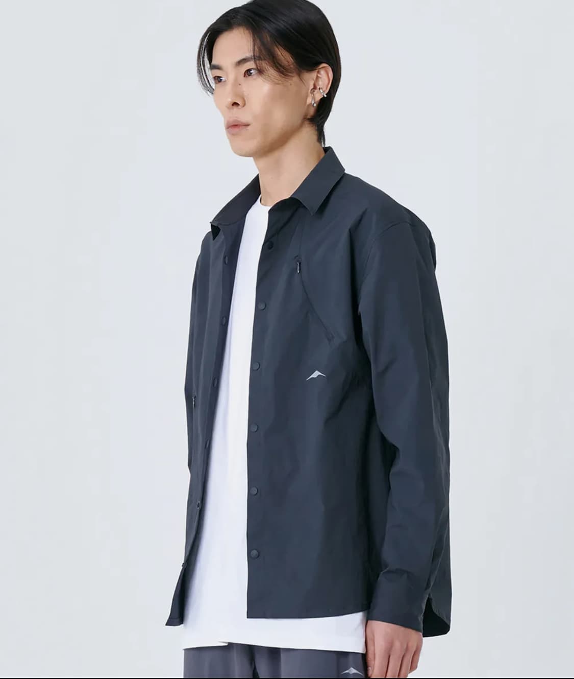 고요웨어 슬라이드 셔츠 (다크 그레이) 상품이미지1