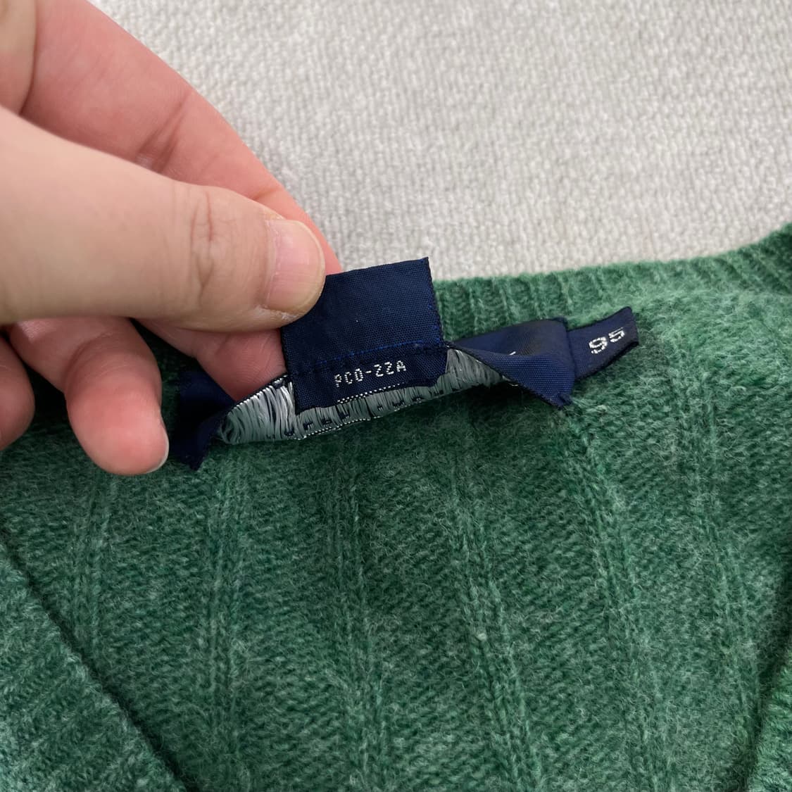 95 폴로랄프로렌 골프 브이넥 골지 니트 상품이미지3