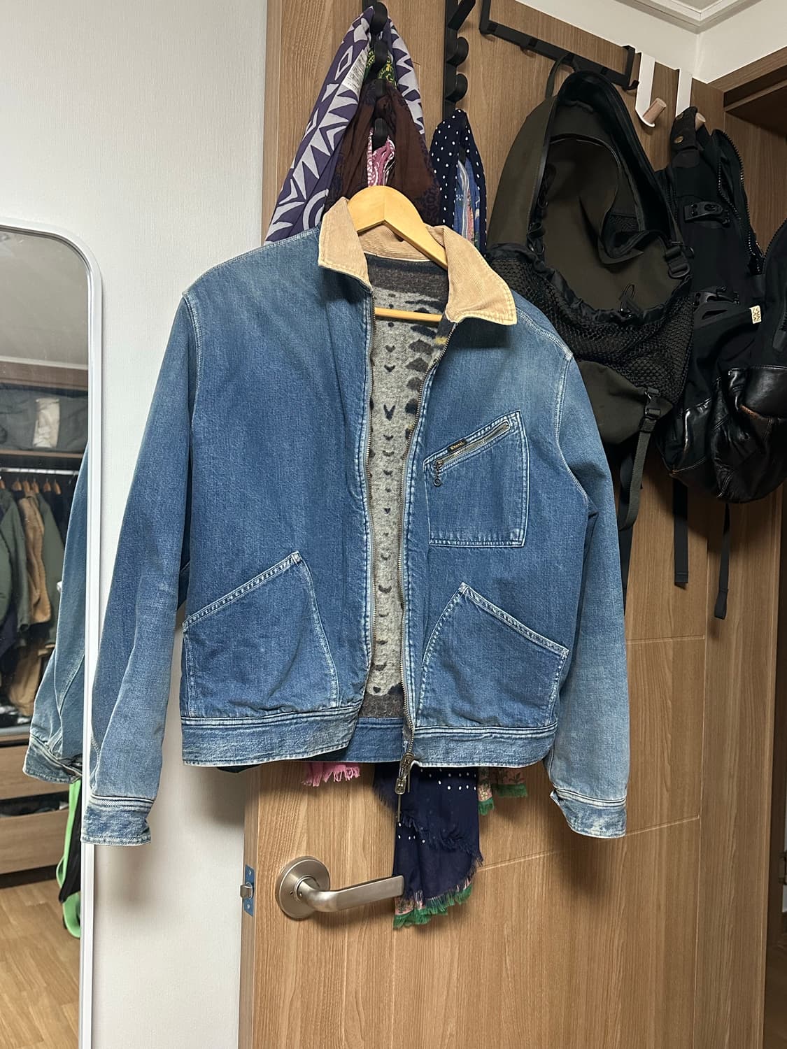 캐피탈 본 라이닝 데님 자켓 2사이즈 상품이미지3