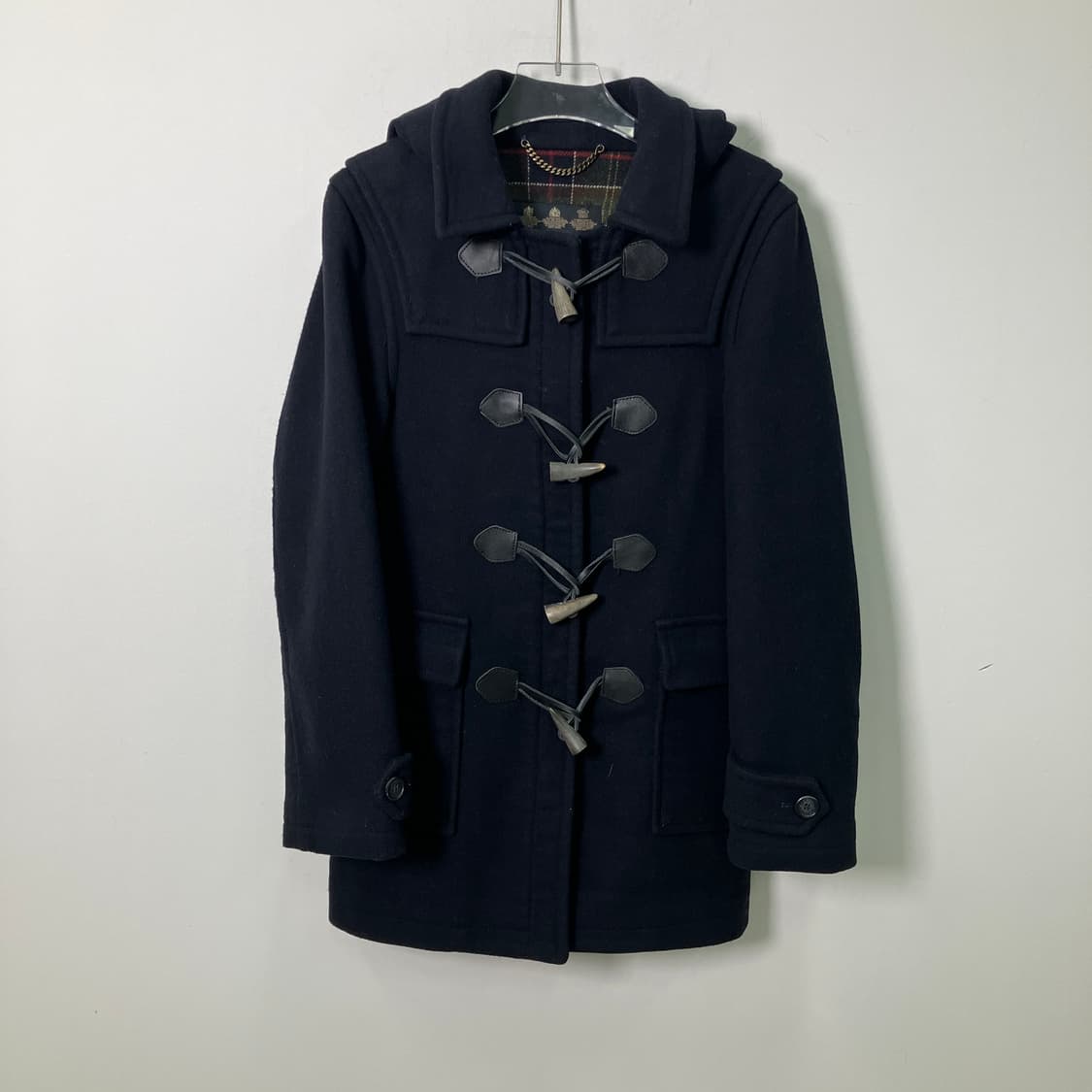 바버 울 후드 더플 코트 34 상품이미지1