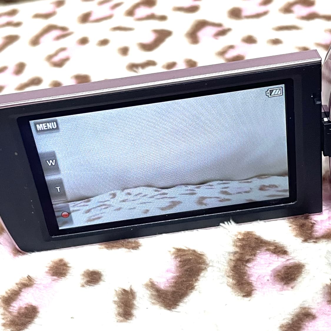 소니 HDR-CX390 핑크 빈티지 캠코더 상품이미지3