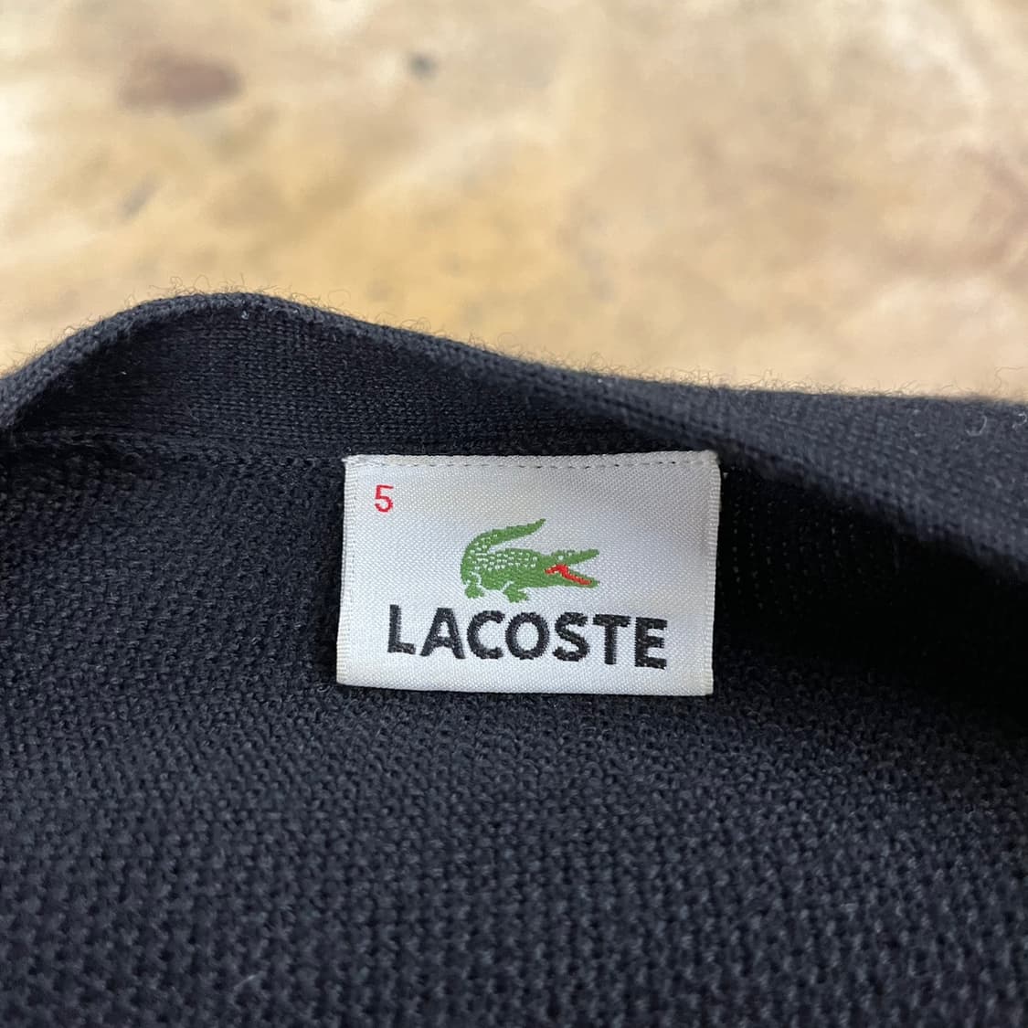 [정품/5사이즈,105] 라코스테 베이직 v넥 가디건 b18 상품이미지5