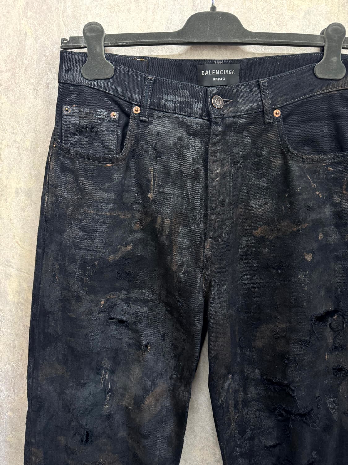XS / 발렌시아가 커스텀 데님 팬츠 상품이미지2