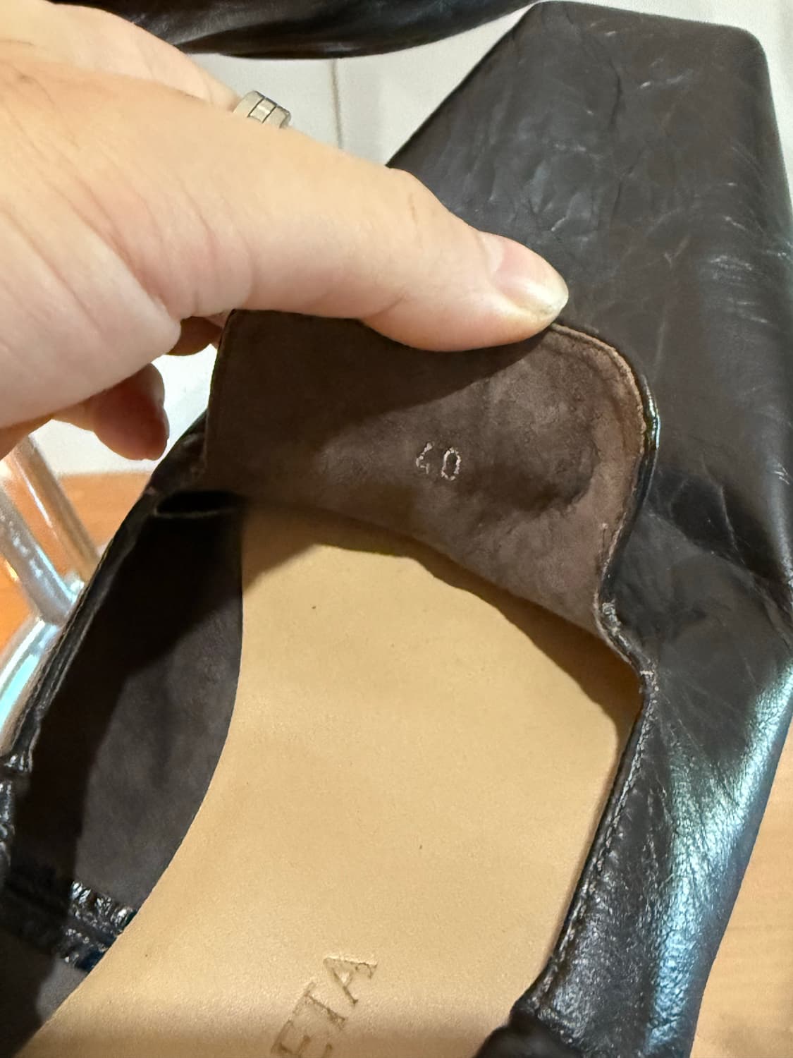 페이퍼카프 레더 슬립온 상품이미지5