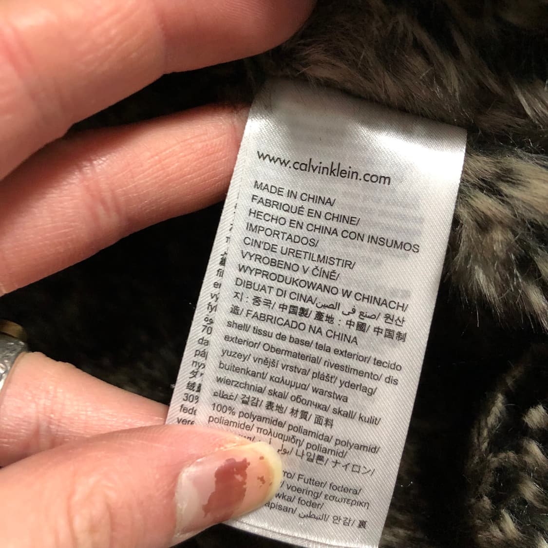 캘빈클라인 n3b 퍼 파카 상품이미지5