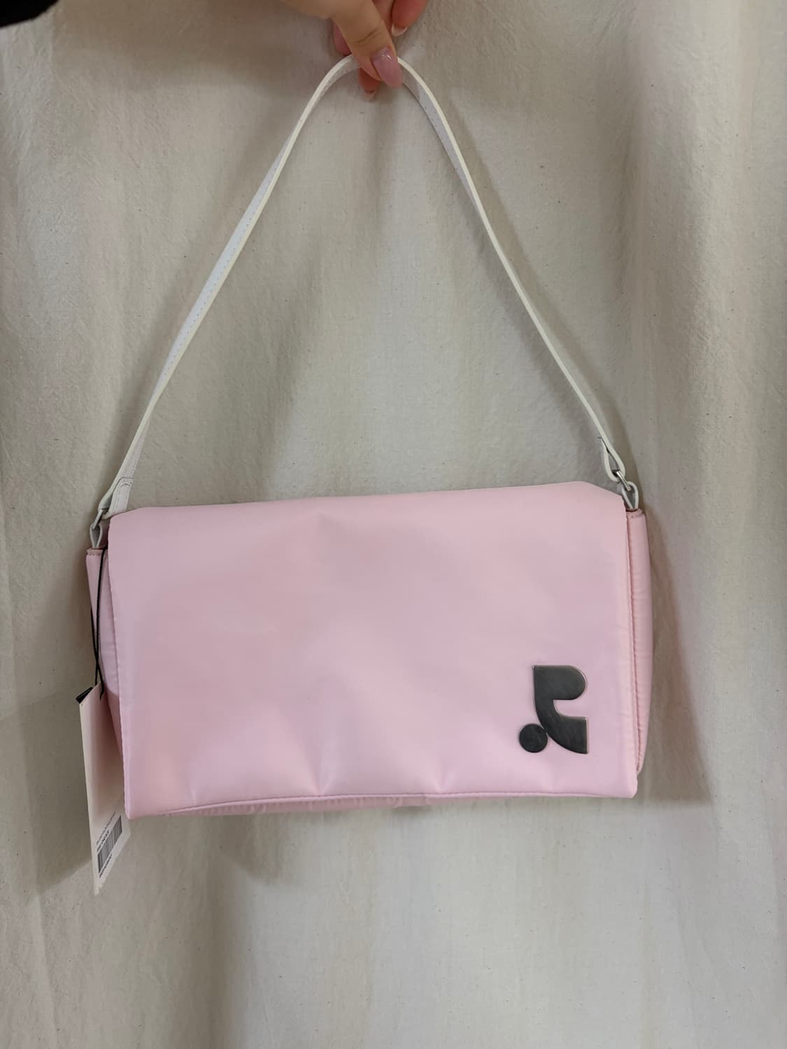 레스트앤레크레이션 핑크 나일론 숄더백 (새제품) 상품이미지1