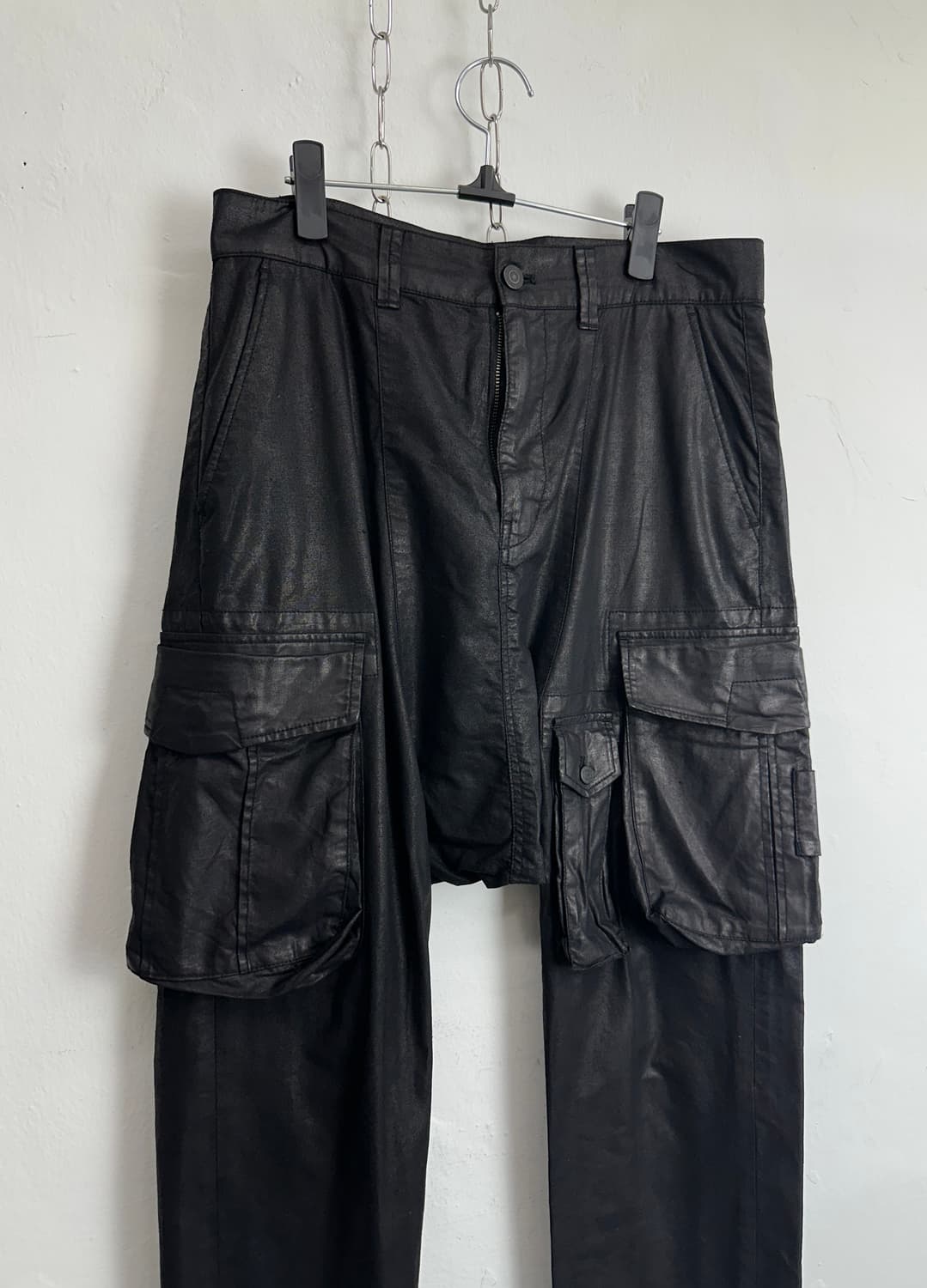 Tornado Mart Coated Sarrouel Cargo Pants 상품이미지6