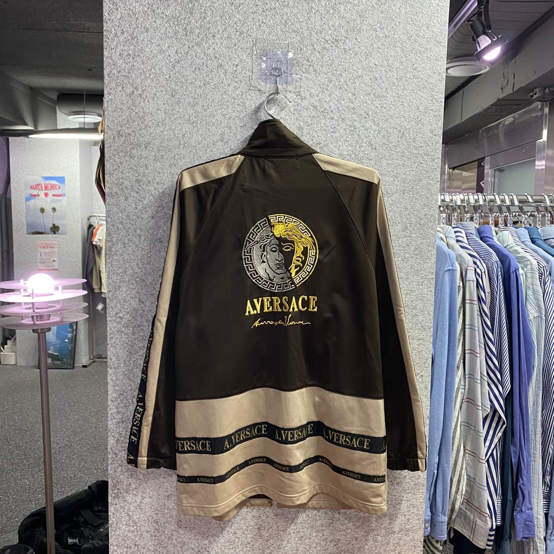 알프레도 베르사체 올드스쿨 메두사 트랙탑 져지  B4382  상품이미지6