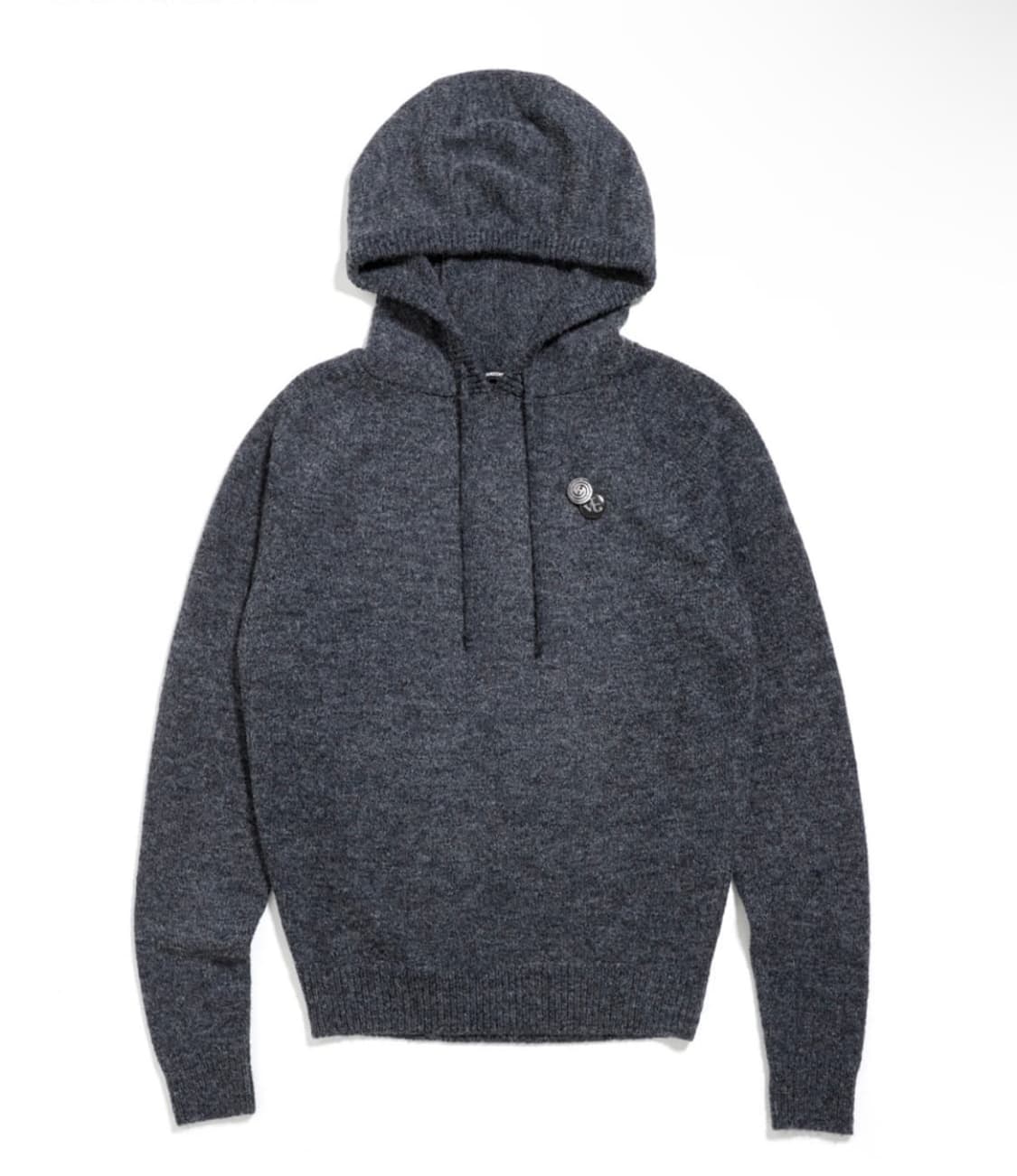 해칭룸 base knit hoodie grey 상품이미지1