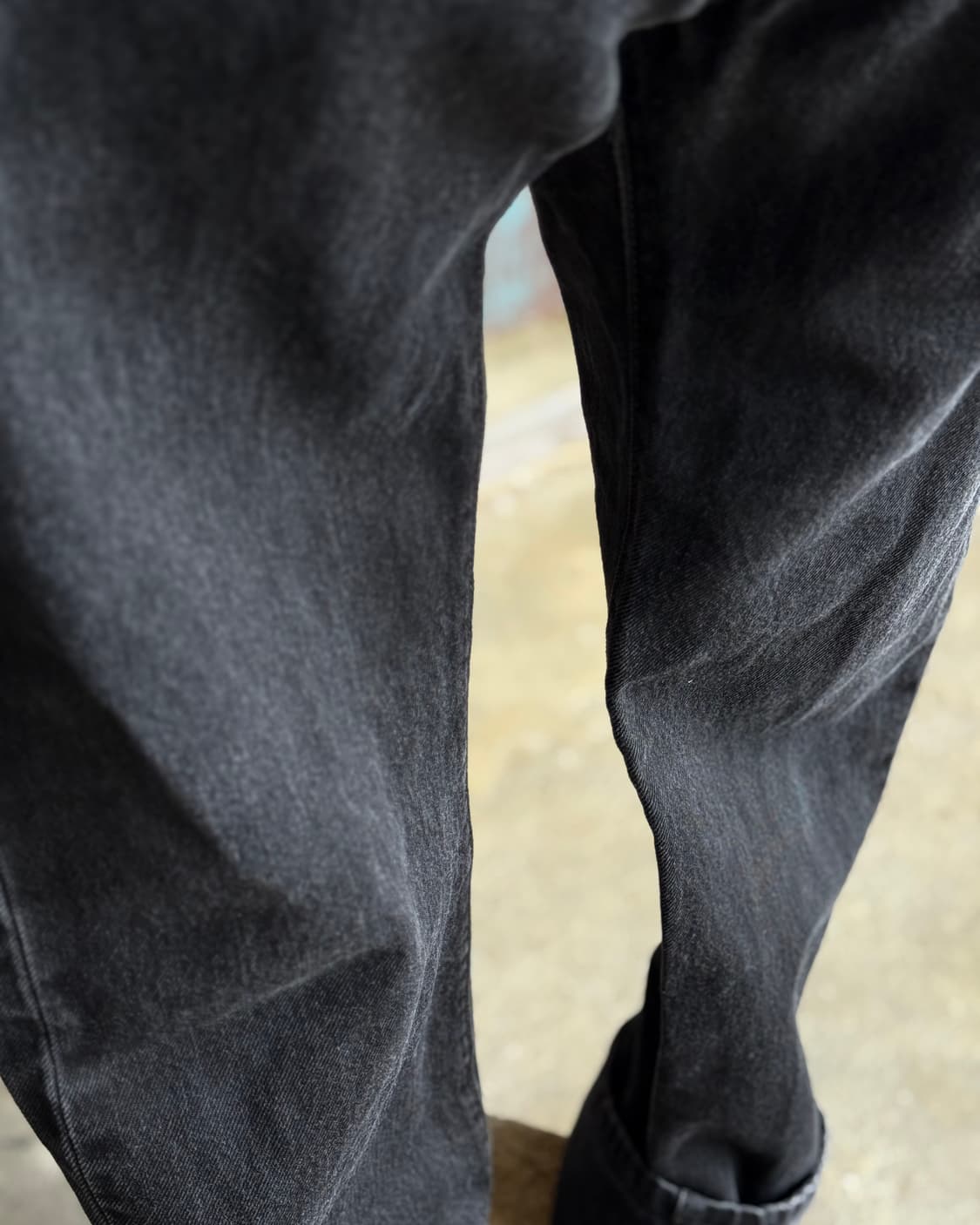 리바이스 501 스트레이트핏 블랙 데님 팬츠 32 상품이미지10