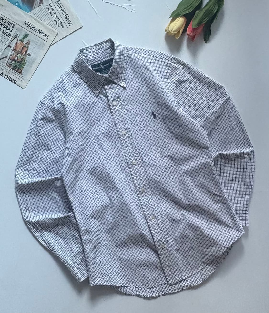 Polo 폴로랄프로렌 깅엄 체크 셔츠 상품이미지1