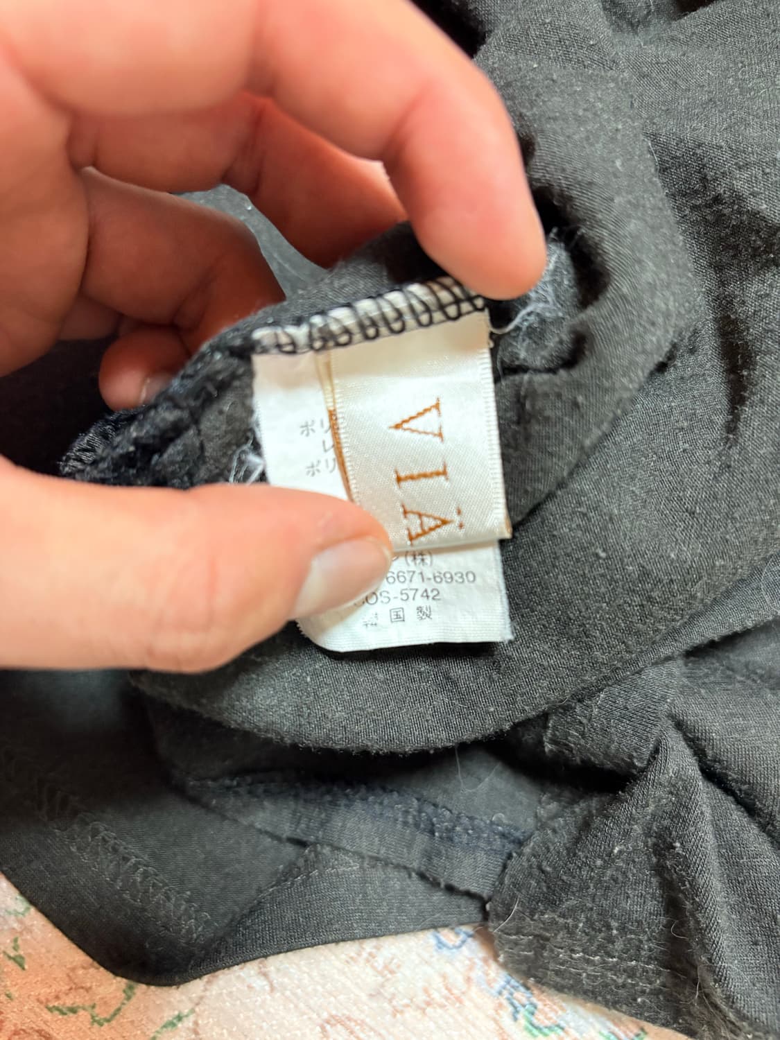 90’s VIANTE long sleeve polo shirt  상품이미지4