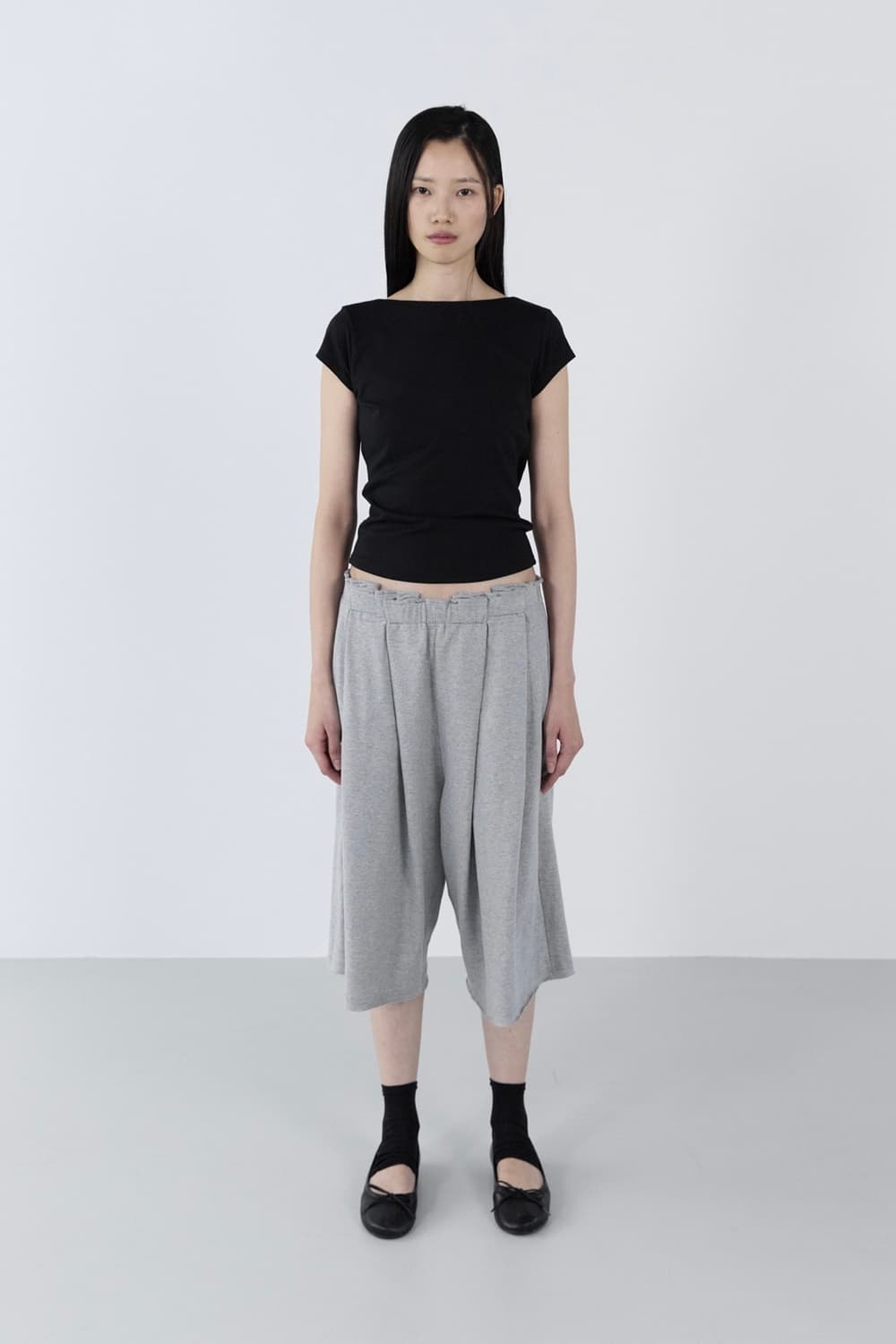 세릭 드레이프 백리스 탑 cerric draped backless top 상품이미지2