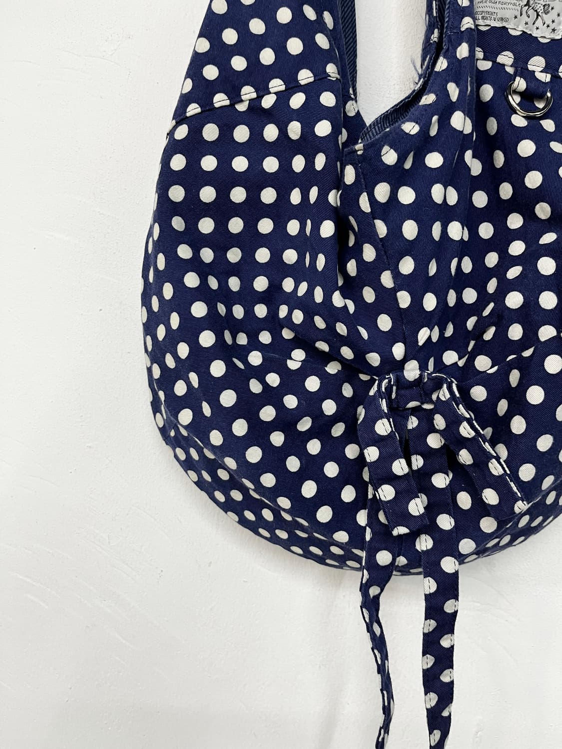 얀시시 리버시블 도트백 상품이미지4