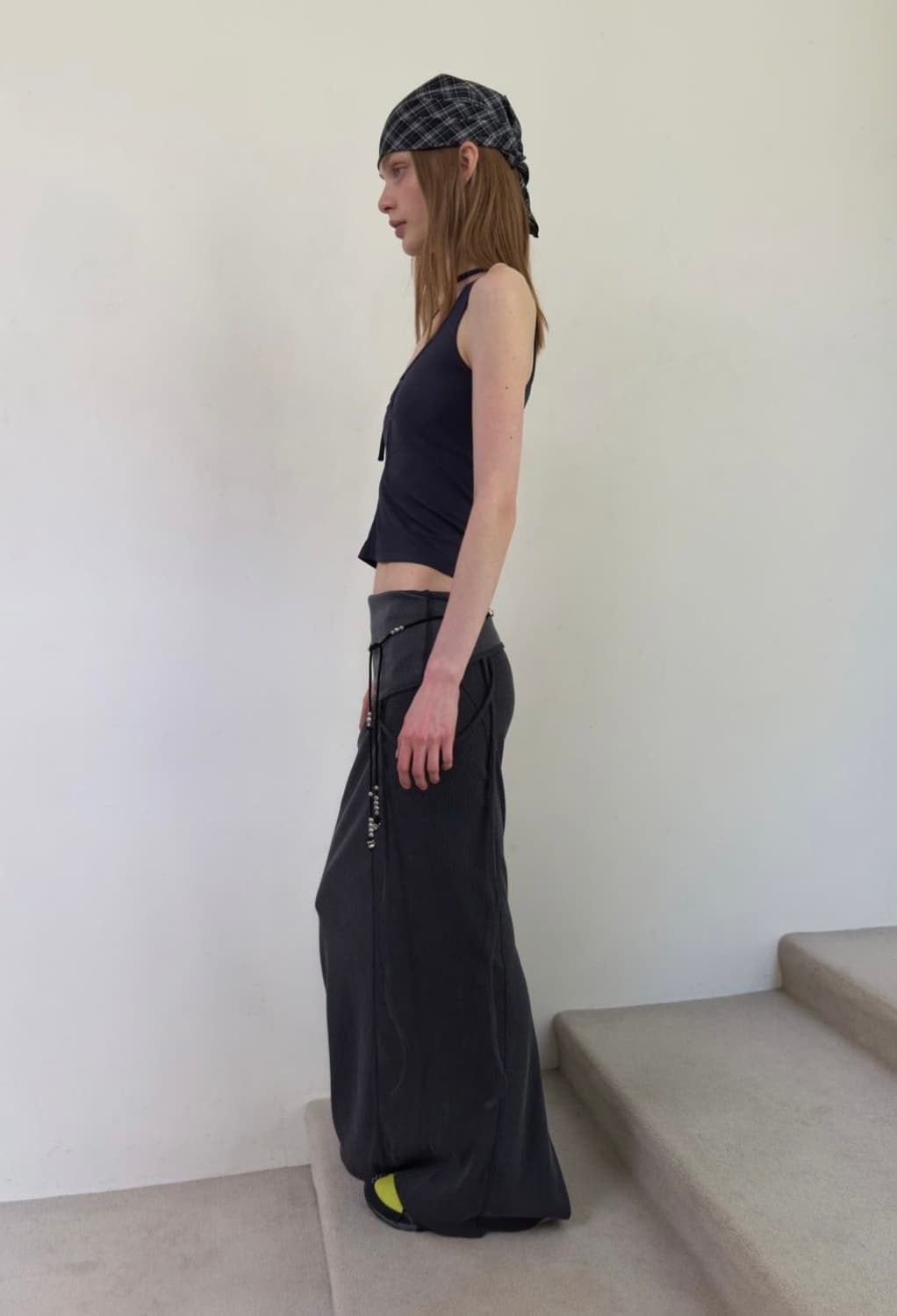 TWO WAY LONG DRESS(charcoal) 상품이미지2