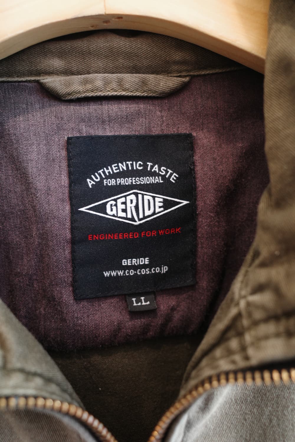 GERIDE 유틸리티 워싱 자켓 상품이미지3