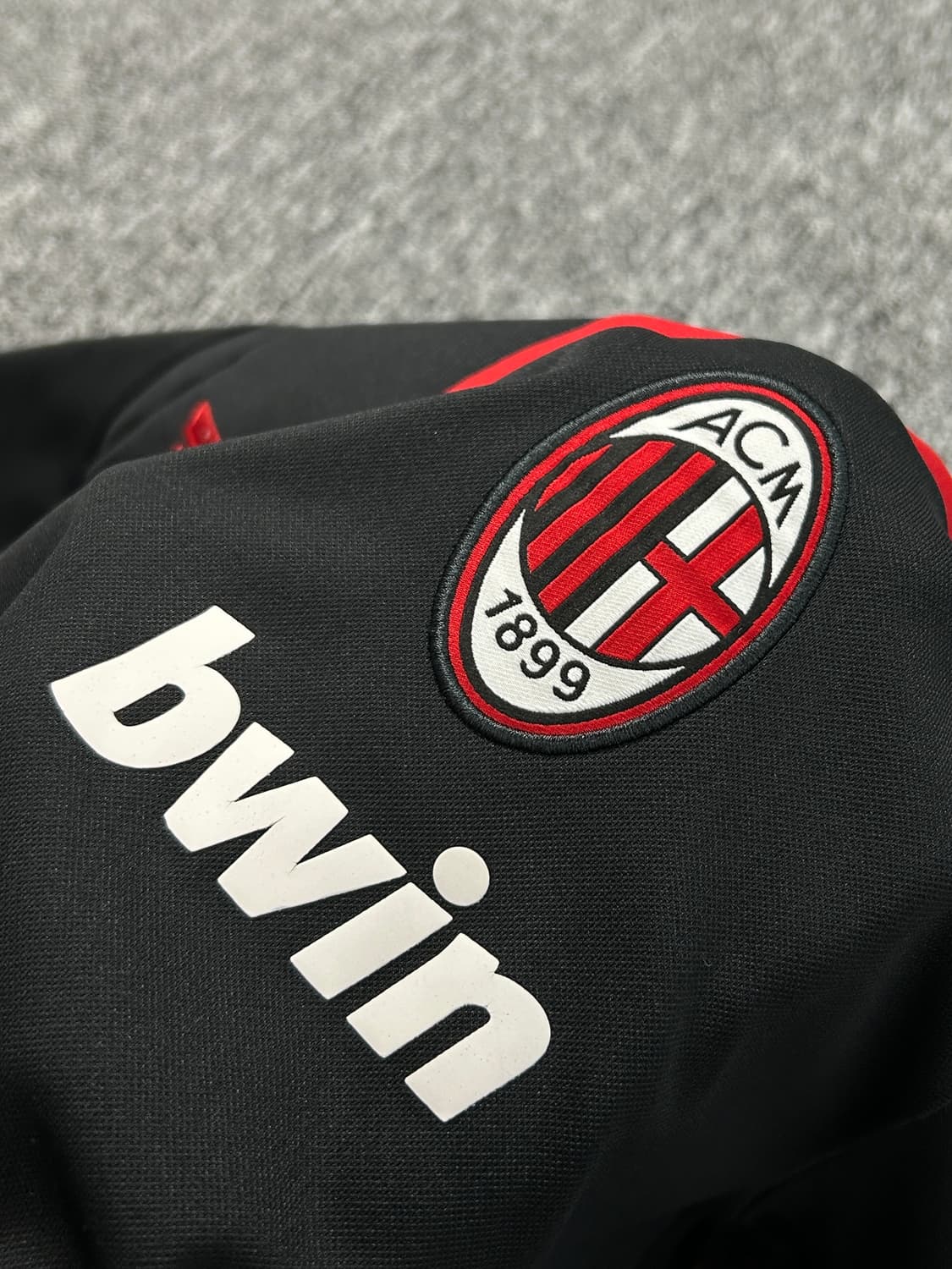 아디다스 09-10 AC밀란 스웨트 트레이닝탑 M 상품이미지5
