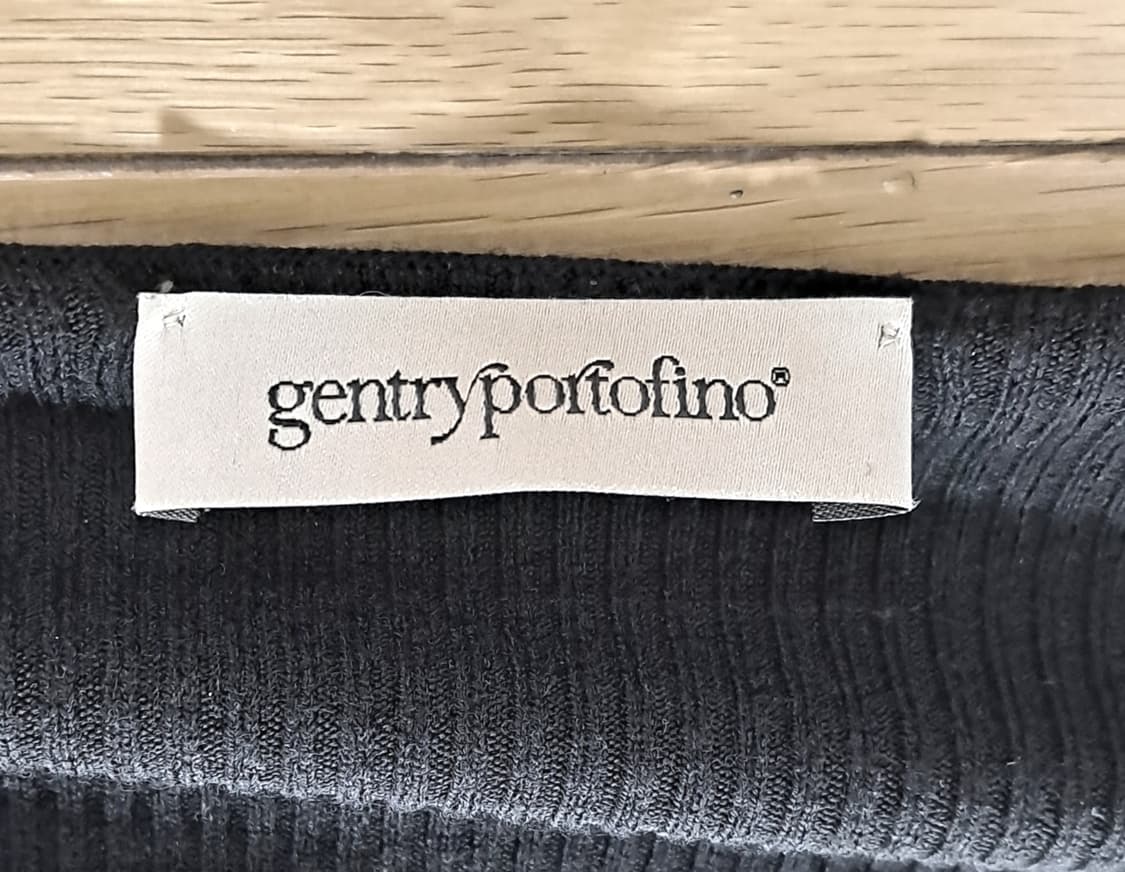 gentry portofino 여성 니트 브이넥 롱슬리브 탑 S 상품이미지3