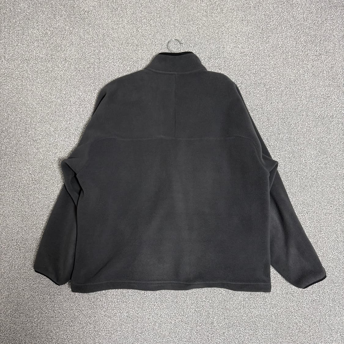 유니클로 후리스 반집업 신칠라 플리스 L 다크그레이 상품이미지2