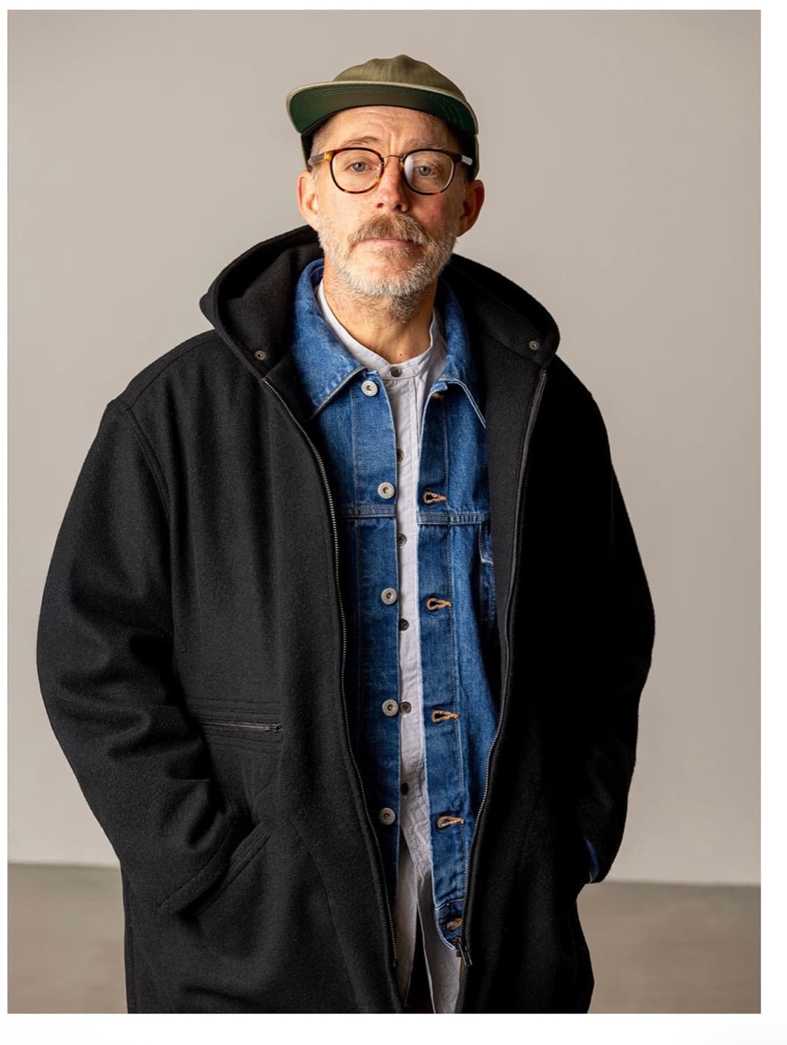 Fujito 후지토 25AW 카뎃코트 블랙 3사이즈 상품이미지2