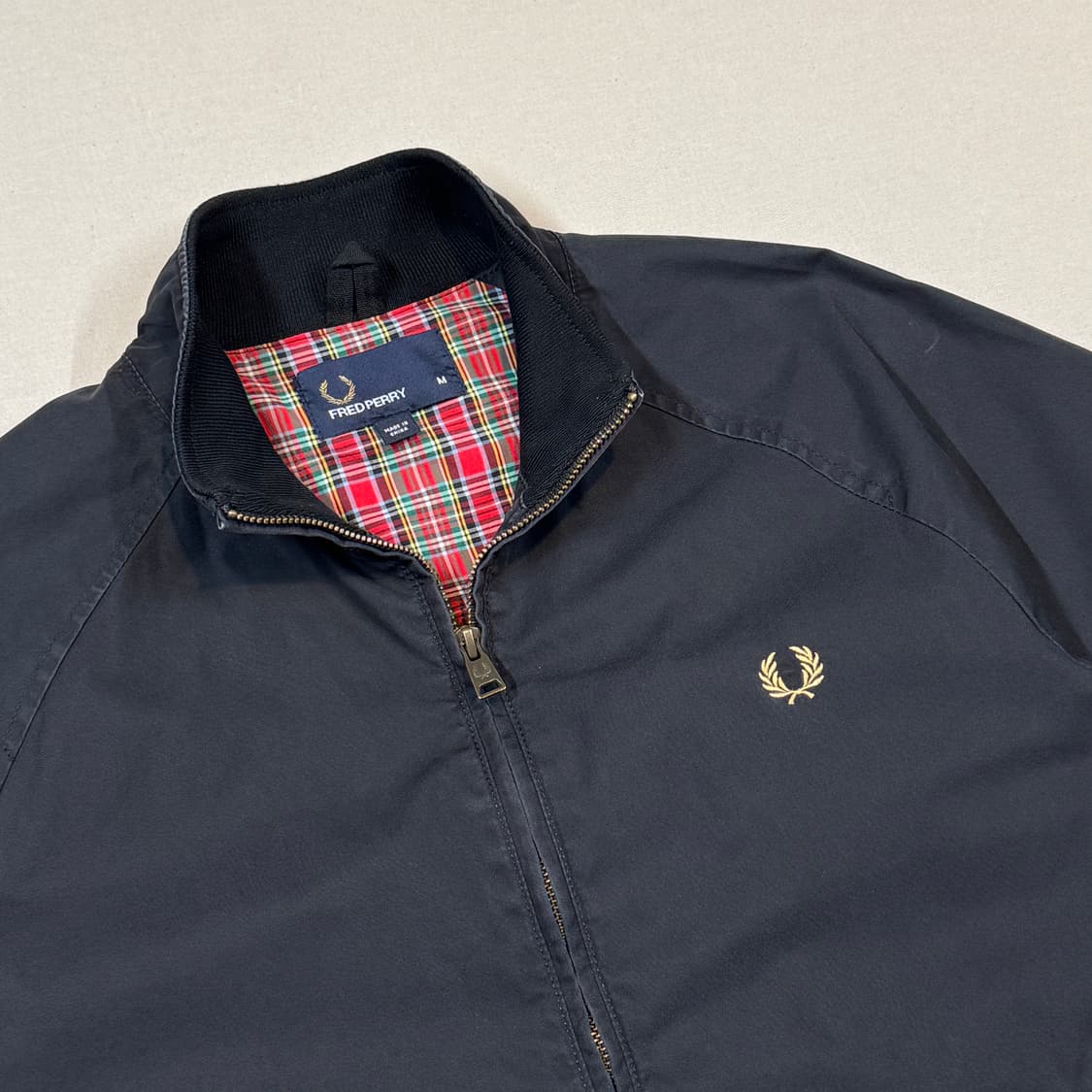 M) 프레드페리 해링턴 바라쿠타 자켓 상품이미지4